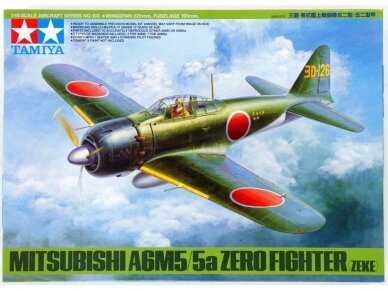 Tamiya - Mitsubishi A6M5/5a Zero Fighter (Zeke), 1/48, 61103