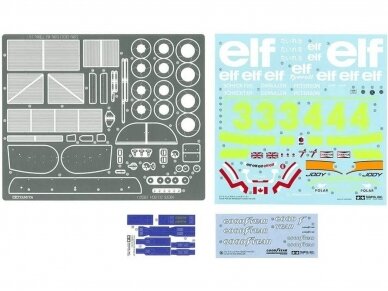 Tamiya - Tyrrell P34 Six Wheeler w/Photo-etched Parts, 1/12, 12036 8