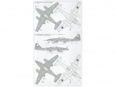 Tamiya - Messerschmitt Me 262 A-2a w/Kettenkraftrad, 1/48, 25215 7