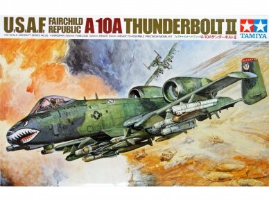 Tamiya - USAF Fairchild Republic A-10A Thunderbolt II, 1/48, 61028