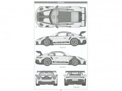 Tamiya - Porsche 911 (992) GT3 RS, 1/24, 24370 17