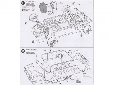 Tamiya - Nissan Skyline 2000 GT-R, 1/24, 24194 14