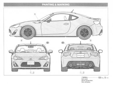 Tamiya - Toyota GT86, 1/24, 24323 10