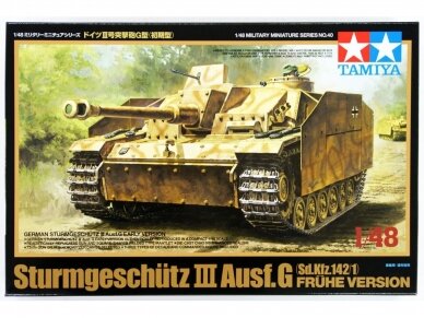 Tamiya - Sturmgeschütz III Ausf. G Sd.Kfz. 142/1 Frühe Version, 1/48, 32540