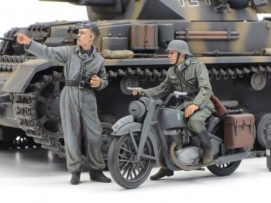 Tamiya - Panzerkampfwagen IV Ausf G. Early Production & Motorcycle Eastern Front, 1/35, 25209 3