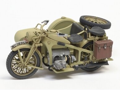 Tamiya - Zündapp KS600 Motorcycle & Sidecar, 1/35, 35384 3