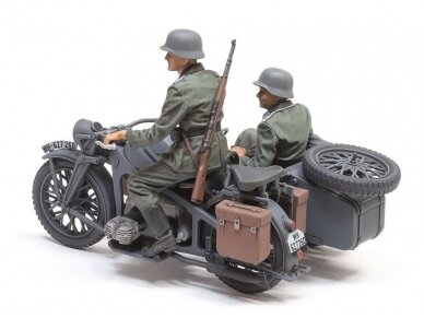 Tamiya - Zündapp KS600 Motorcycle & Sidecar, 1/35, 35384 1