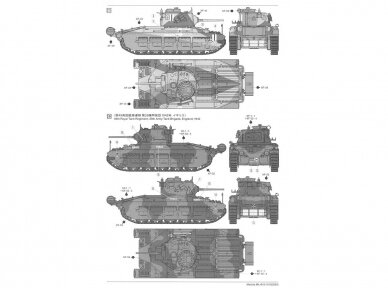 Tamiya - Matilda Mk.III/IV, 1/48, 32572 9