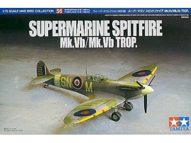 Tamiya - Super Marine Spitfire Mk.Vb/Mk.Vb TROP, 1/72, 60756