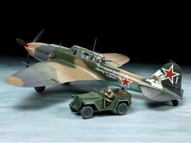 Tamiya - Ilyushin IL-2 Shturmovik & GAZ-67B Set, 1/48, 25212 1