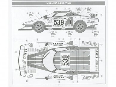 Tamiya - Lancia Stratos Turbo, 1/24, 25210 5