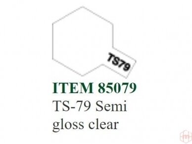 Tamiya - TS-79 Semi gloss clear, 100ml