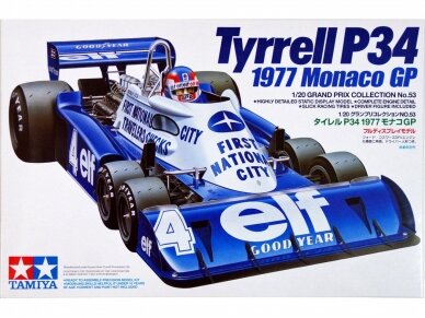 Tamiya - Tyrrell P34 1977 Monaco GP, 1/20, 20053