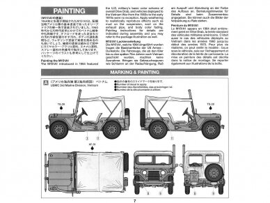 Tamiya - U.S. Utility Truck M151A1 "Vietnam War", 1/35, 35334 7