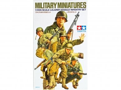 Tamiya - U.S. Army Assault Infantry Set, 1/35, 35192