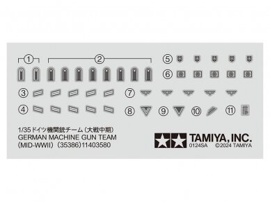 Tamiya - German Machine Gun Team (Mid-WWII), 1/35, 35386 4