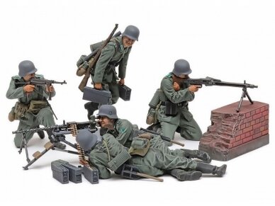 Tamiya - German Machine Gun Team (Mid-WWII), 1/35, 35386 1