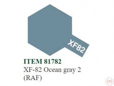 Tamiya - XF-82 Ocean gray 2 (RAF), 10ml