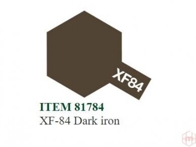 Tamiya - XF-84 Dark iron, 10ml