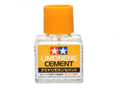 Tamiya - Limonene Cement (клей с запахом лимона), 40мл, 87113