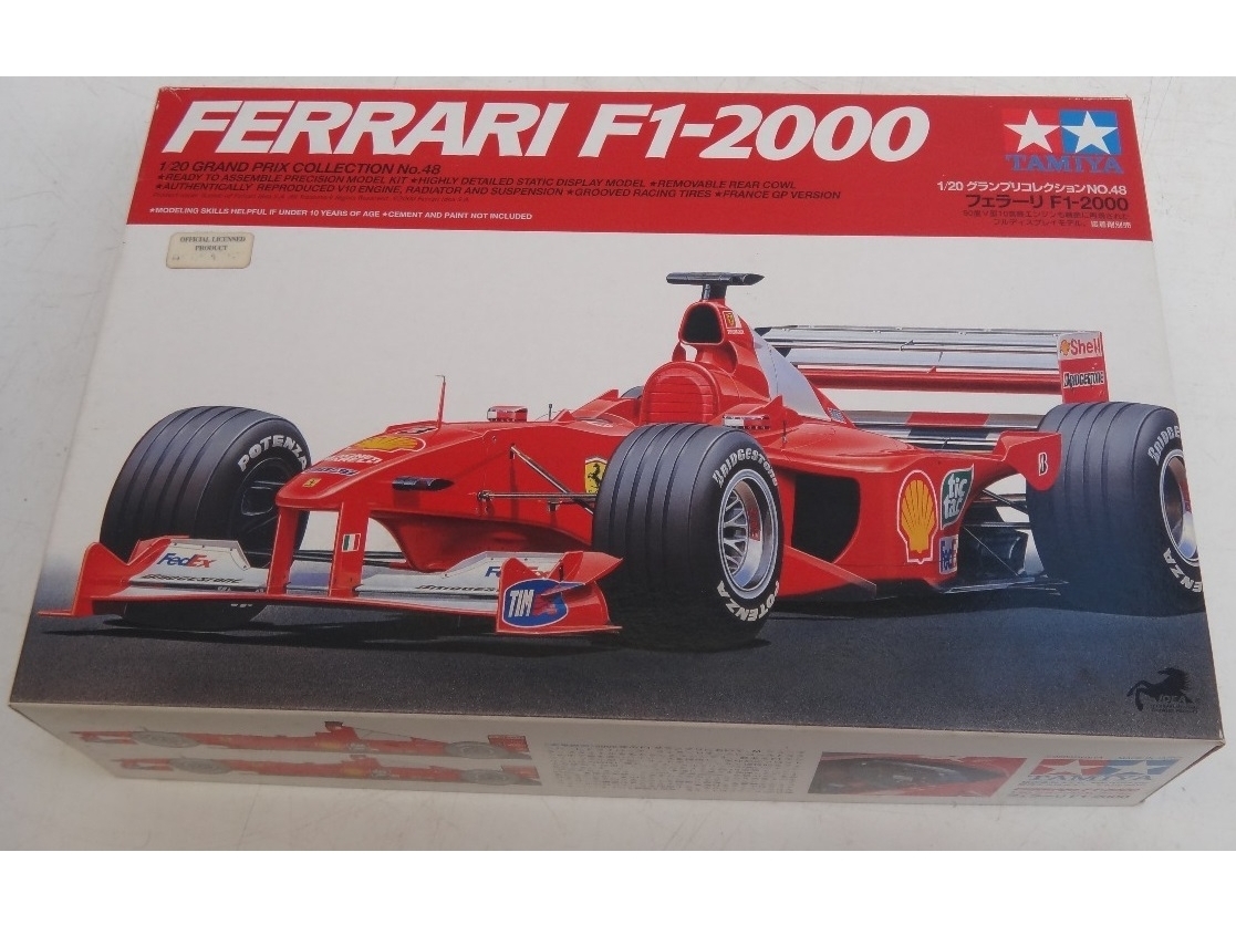 ferrari f1 2000 tamiya