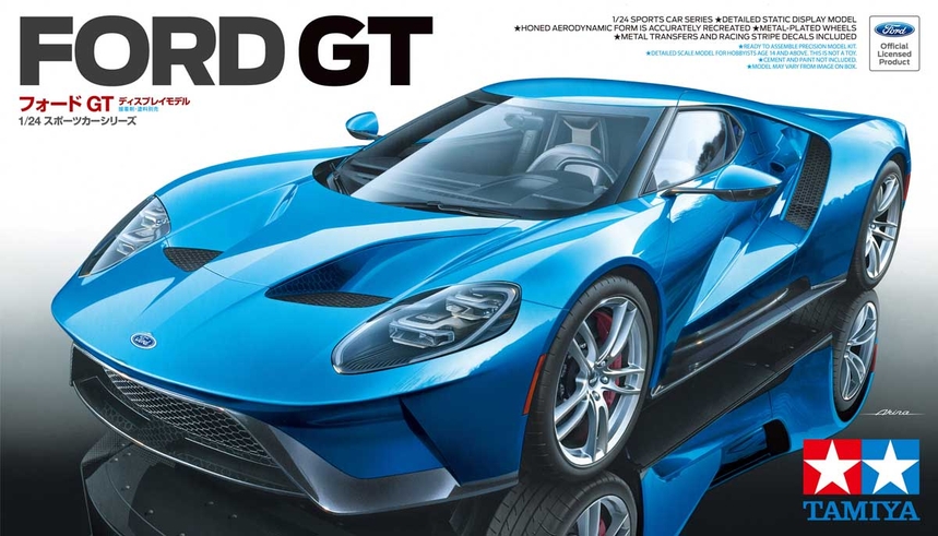 tamiya ford gt model kit