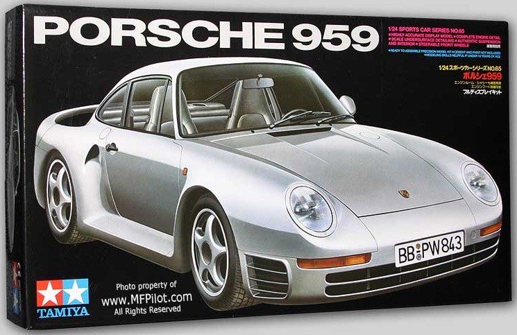 tamiya porsche model