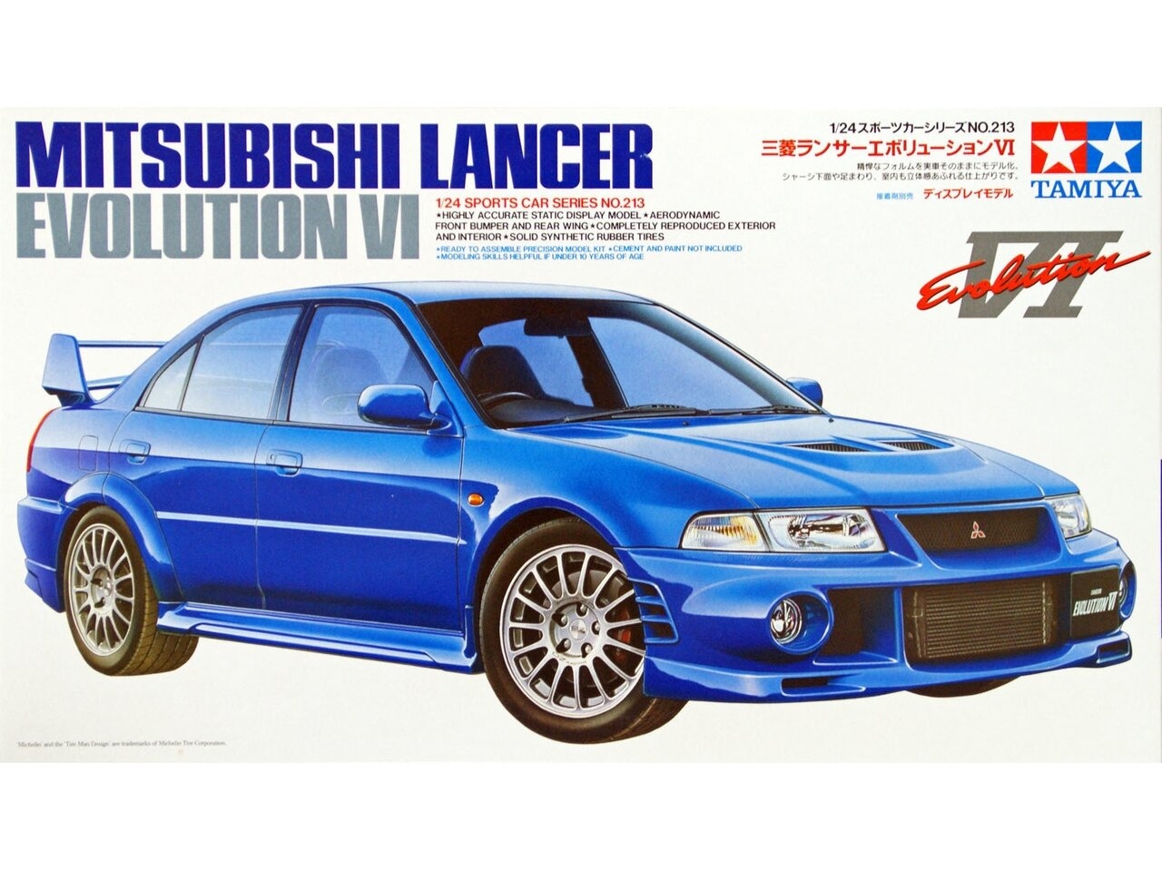 tamiya mitsubishi lancer evolution vi