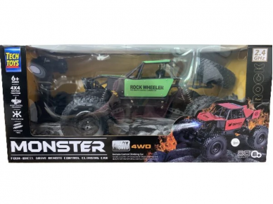 Techtoys - Radijo bangomis valdomas Rock Monster RC, 1/8, 534413