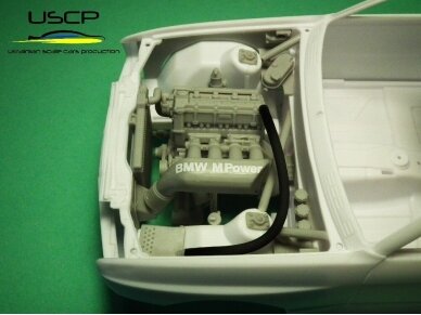 USCP - BMW M3 E30 Racing Engine Bay Super Detail set, 1/24, 24T040 4