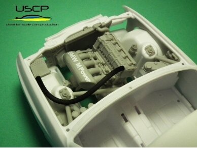 USCP - BMW M3 E30 Racing Engine Bay Super Detail set, 1/24, 24T040 5