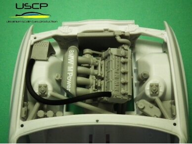 USCP - BMW M3 E30 Racing Engine Bay Super Detail set, 1/24, 24T040 6