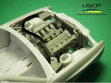 USCP - BMW M3 E30 Racing Engine Bay Super Detail set, 1/24, 24T040 7