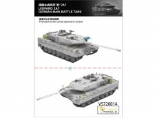 VESPID MODELS - Leopard 2A7 German Main Battle Tank, 1/72, 720014