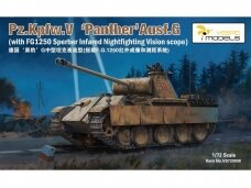 VESPID MODELS - Pz.Kpfw. V Panther Ausf.G (with F.G.1250 infrared search light and scope), 1/72, 720008