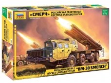 Zvezda - BM-30 Smerch Russian Multiple Rocket Launch System, 1/72, 5072